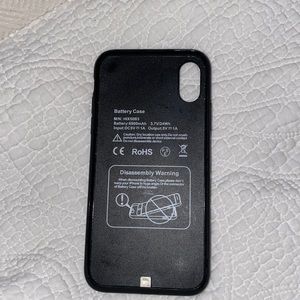 iPhone X charging case